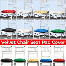Crushed velvet chiavari - velvet, chair