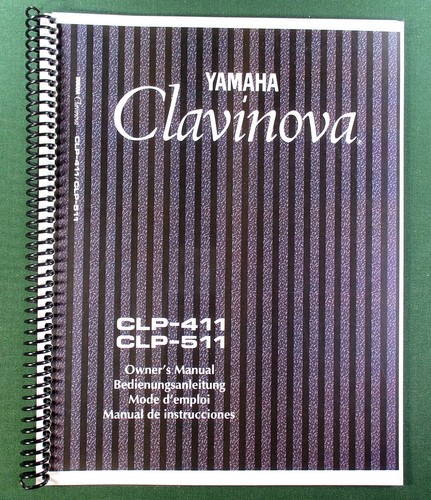 Yamaha clp 511 411 - yamaha, clp-411