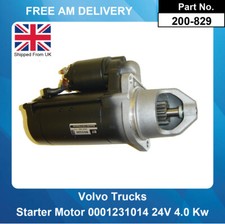Starter Motor For Volvo FL Truck 0001231014 24V 4.0 Kw