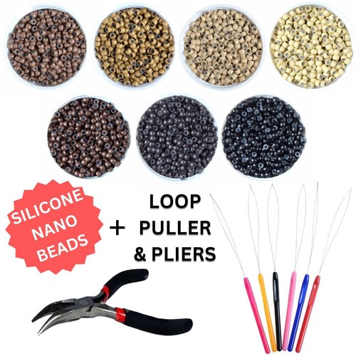 Nano beads rings silicone - beads,