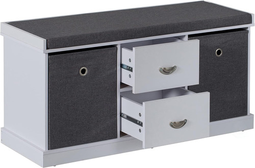 Stylish white shoe storage - white,
