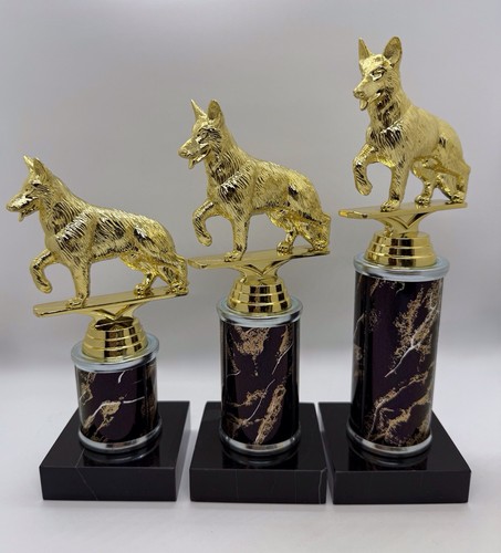 Marble based dog show - dog, trophy