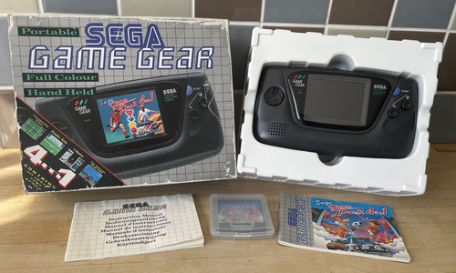 Boxed sega game gear console - boxed,
