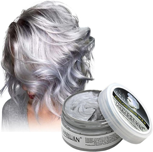 Temporary hair color wax - hair, wax,