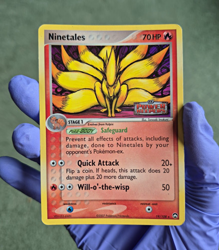 2007 pokemon tcg ninetales - tcg,