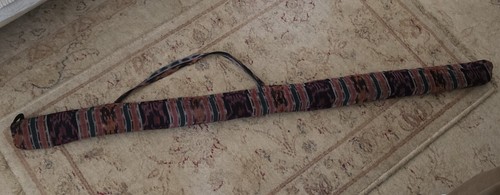 Ikat woven didgeridoo - ikat,