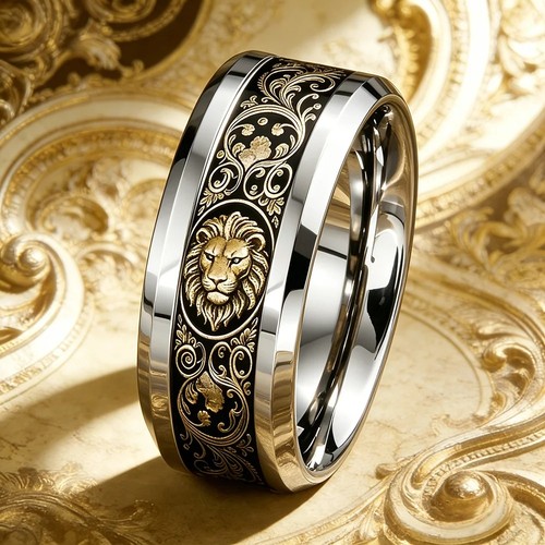 Vintage lion head ring - vintage,