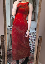 Vintage Cheongsam Asian Slinky