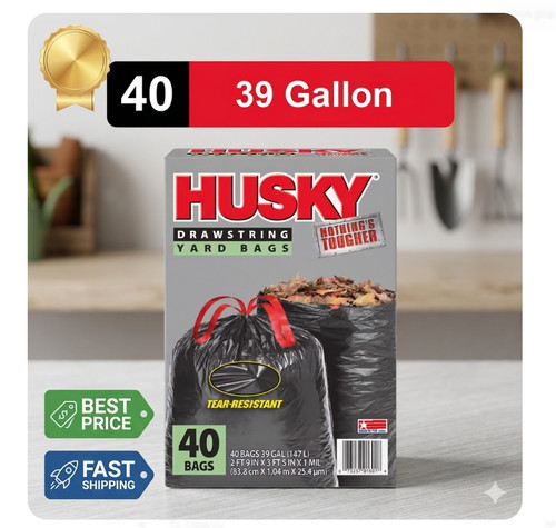Gallon drawstring yard bags - yard,