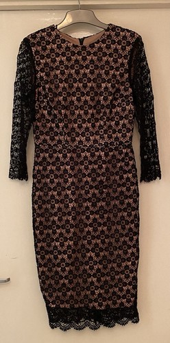 Ladies black pencil - black, size