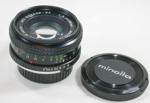 Minolta rokkor 50mm f2 - rokkor-pf,