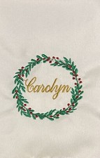 Personalised Embroidered