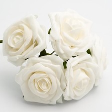 10CM LARGE FOAM ROSES - Bunch