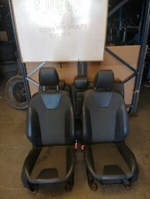 Ford Focus Full Interior Seats Torino Leather Soft Charcoal Black MK3 2011-18
