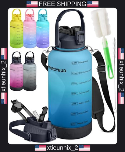 Water bottle gallon tritan - gallon,