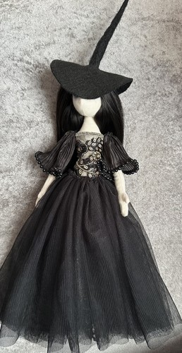 Handmade witch doll - doll, ooak