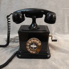 Antique Highboy Rotary Dial Telephone- As Is Untested For Parts