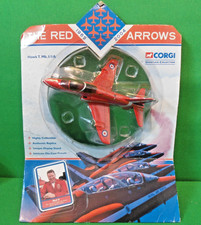 Rare Corgi 2004 CS90176 Red 9 John Sqn Ldr John Green BAE Hawk Red Arrows Model