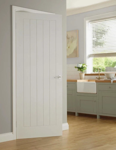 White grained cottage - grained,