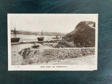 Bude, old postcard, real