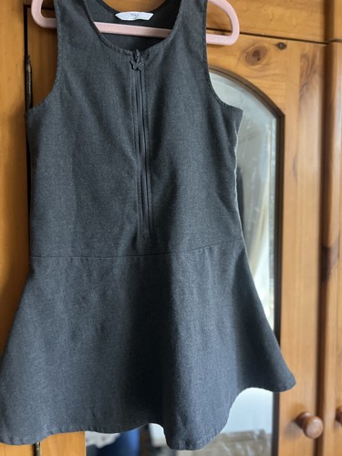 Girls grey school - girls', pinafore