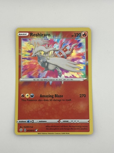 Reshiram holo amazing rare - reshiram,