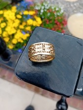 9ct Gold Ring heavy  unusual  ring