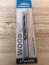 Powerbase 7mm Wood drill bit