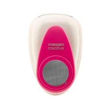 Vaessen Creative Craft Paper Punch Circle Motive Puncher, Multi-Colour, Large 
