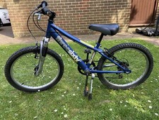 20 Inch Kids Mountain Bike Raleigh 360 Front Suspension Stand New Tyre Serviced
