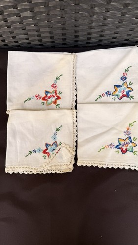 Lot vintage white cotton - white,