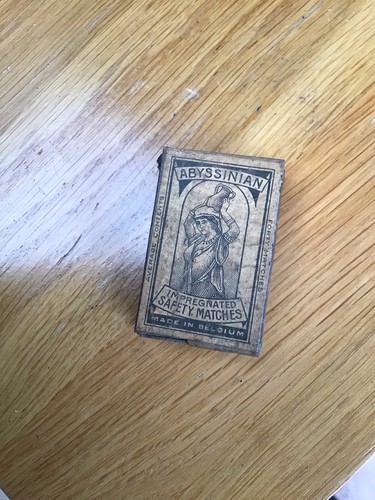 Vintage match box - vintage,