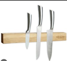 Bamboo Magnetic Knife Holder