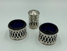 IRISH STERLING SILVER CRUET