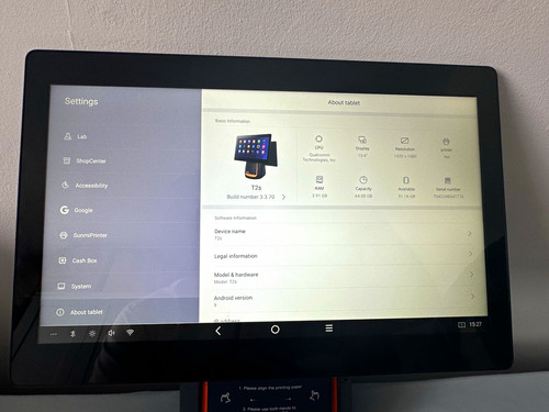 Sunmi t2s 6in android pos - t2s,