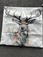 Deer print  cushion Cover 45x45cm Zip Fastening 