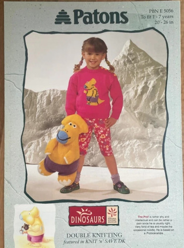Patons 5056 child dinosaur - 5056,