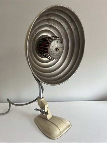 Vintage pifco heat lamp - pifco, cast