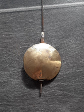 ANTIQUE LONGCASE CLOCK PENDULUM 830g