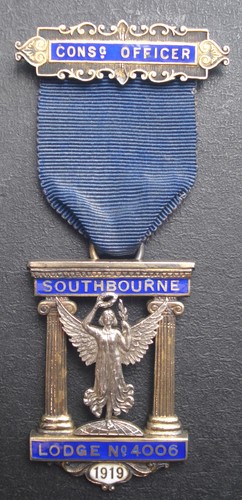 Masonic silver consecrating - silver,
