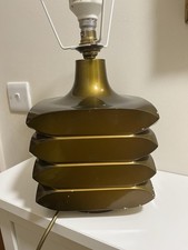 Vintage Lamp 1970 Cari Zalloni Facette table lamp for Steuler