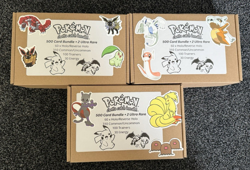 500 pokemon cards bundle - 500, with