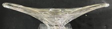 Clear Glass with a tint of Purple Centrepiece Bowl, Elegant Design, Table Decor 