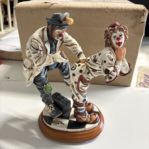 Flu jab shot clown - (covid),