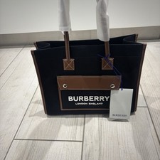 Burberry Freya Black Canvas