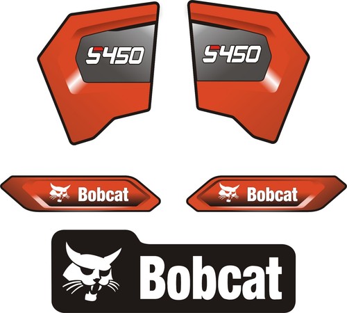 Bobcat s450 skid loader decal - s450,