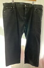 Men's Blue Harbour Black Denim Jeans W46" L26" Cotton Casual