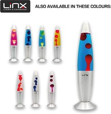  16” Lava Lamp Rocket Shape Hot Melting Lava Illuminate Living Room,Bedroom XMAS