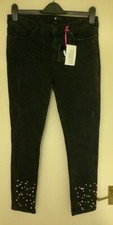 Very Black Jeans with Jewel