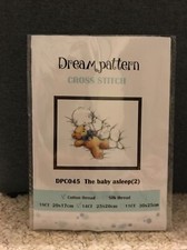Baby asleep with teddy - baby, boy